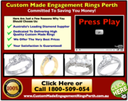Custom Made Engagement Rings Perth