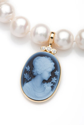 Agate cameos jewellery