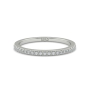 Discover the Round Stylish Half Eternity Band